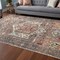 Edge Collections - 8' X 10' - Brown - Floral Area Rug for Home Comfort - 1 Piece